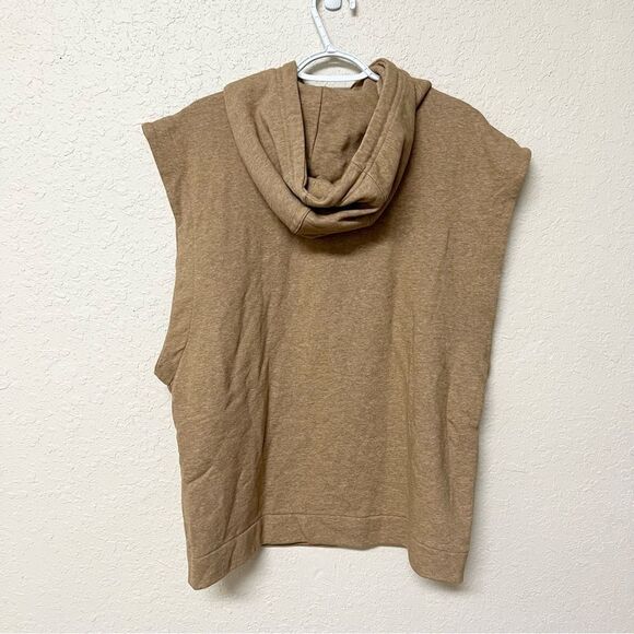 Adidas Women’s RYV Hoodie Pullover Sleeveless Brown Size M - Picture 3 of 5